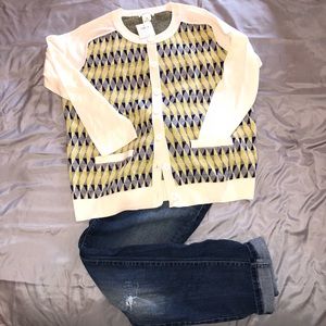 Club Monaco Buttoned Cardigan Sweater